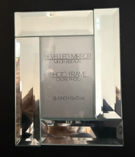 Glass beveled piece - beveled, mirrored